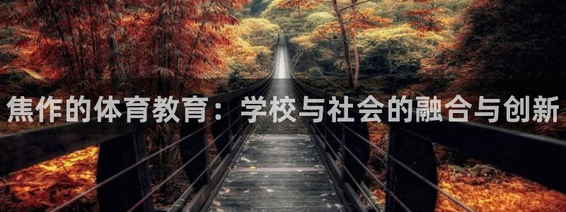 3377体育官方正版app开户：焦作的体育教育：学校与社会的