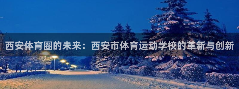 3377体育官网下载软件：西安体育圈的未来：西安市体