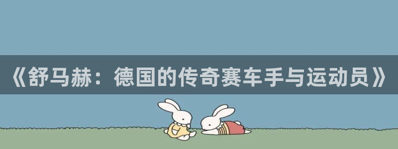 3377体育官网下载注册：《舒马赫：德国的传奇赛车手