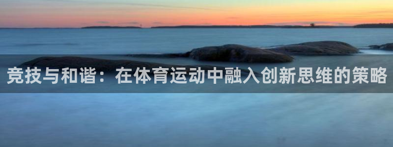  3377体育提款容易通过吗：竞技与和谐：在体育运动中融入创新